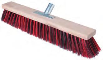Pick axe Supplied without handle Shop floor broom With red plastic bristles Best suited for yard and street Also