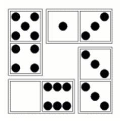 Nrich games Windows and Multiplication The spots on each side total nine.