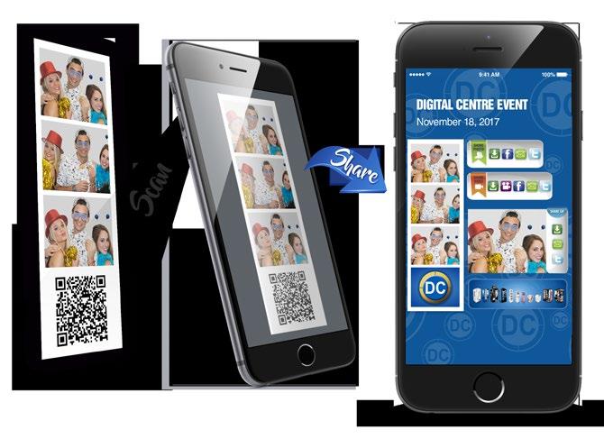 The main advantages of MyPhotoCode* are: The Digital Centre QR-Photo is printed on the photos.