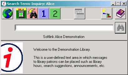 To start Inquiry, click the Alice folder, then double click on Inquiry.