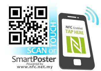 KELEBIHAN SMARTPOSTER ACTION Setiap pengguna telefon bimbit yang menggunakan NFC Tag ini dimana-mana sahaja lokasi, sistem akan merekod jumlah penggunaan dan juga mendapatkan pelbagai rekod maklumat