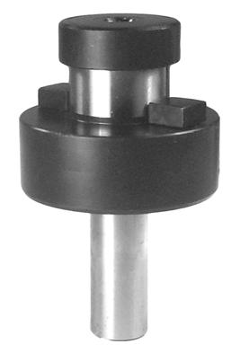 Wettstein Tool Milling Accessories No. A1 36 Straight Shank Shellmill Arbors Fully hardened and ground. Solid, onepiece shank, head and plug. Replaceable cutter slot keys.
