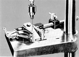 No. M1 89 WAHLSTROM Float Lock Vise for Drill Presses Featuring a quick-acting ratchet adjustment for faster setups and use.