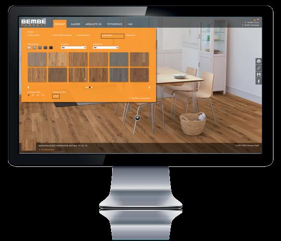 DESIGN TOOL - CREATE YOUR OWN UNIQUE FLOOR In our virtual showroom, you can have a look at