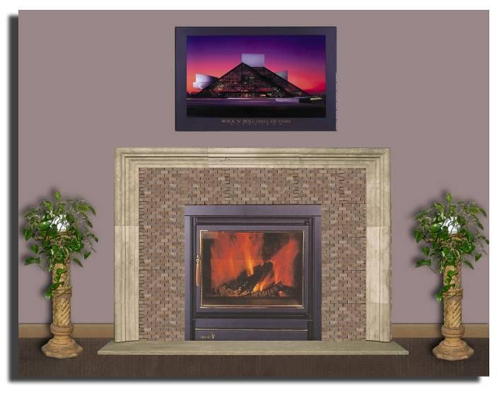 Fireplaces continued Moldura with 1 x 2
