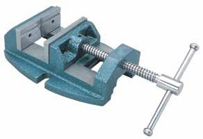 301437 Fixed Base Bench Vises Graded cast iron body Hardened and ground alloy steel jaws Perfectly aligned vise for smooth