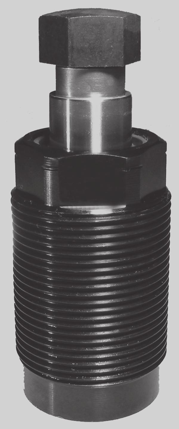 Threaded-Body Work Supports Spring Extended psi max Single Acting Fluid Advanced Air Advanced Symbol Symbol Symbol Load Capacity at psi 2200 Lbs Spring Extended Plunger