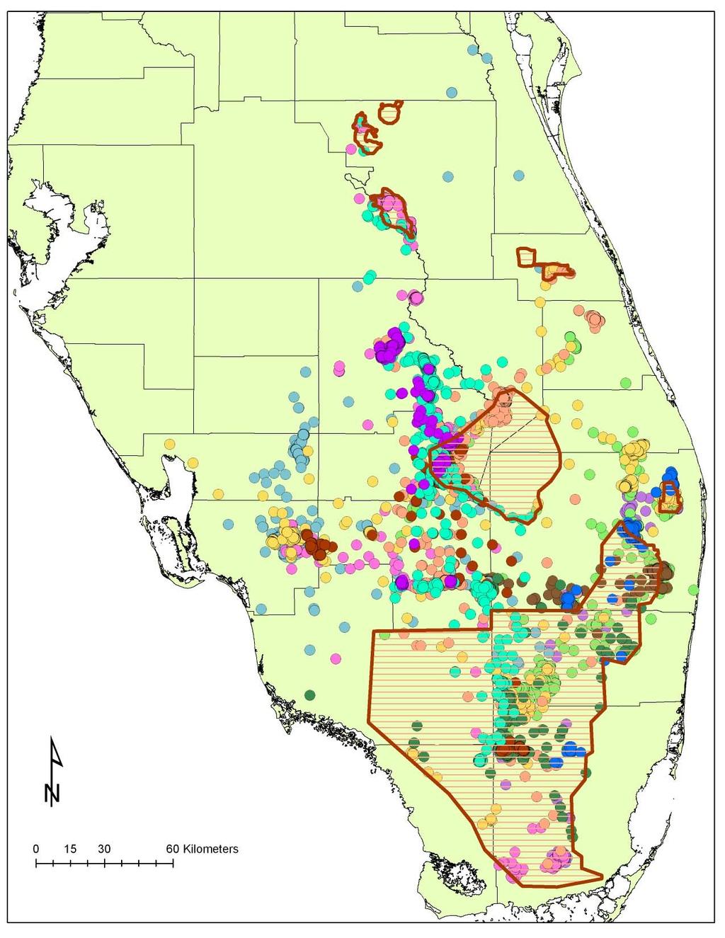 Satellite/GPS data 12 kites, 80,843 locations February 2012 11/20/14 52% of the breeding season