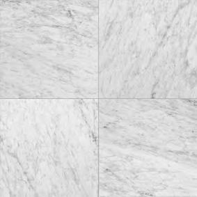 Floor / Wall Tiles White Carrara Select Honed Marble IN STOCK AVAILABLE SIZES TL90635 2 3/4 x5 1/2 x3/8 TL90436 12 x12 x3/8 TL90640 18 x18 x3/8 TL90435 12 x24 x3/8 Mosaics MS90092 WHITE CARRARA HONED