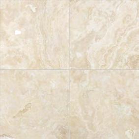 Honed&Filled Travertine TL11389-18 x18 x1/2 PERMANENCE IN AN EVER-CHANGING WORLD Golden Sienna