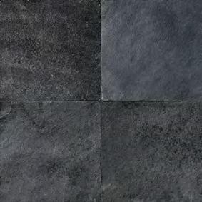 Floor / Wall Tiles Black Natural Cleft Slate