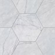 LEATHERED 5 LARGE HEXAGON TILE