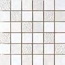 WHITE & CHAMPAGNE 2 x2 Textured Mosaic MS01308