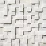 1/2 Mesh Mounted Staggered Subway Tile Mosaic 8 7/16 x11 x3/8 Sheets