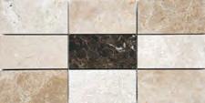 Mesh Mounted Floor / Wall Tiles MS01185 MILANO DARK