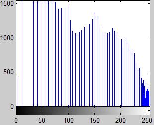 its histogram MAN IMAGE (a) MAN image and its histogram (b) Resultant image of