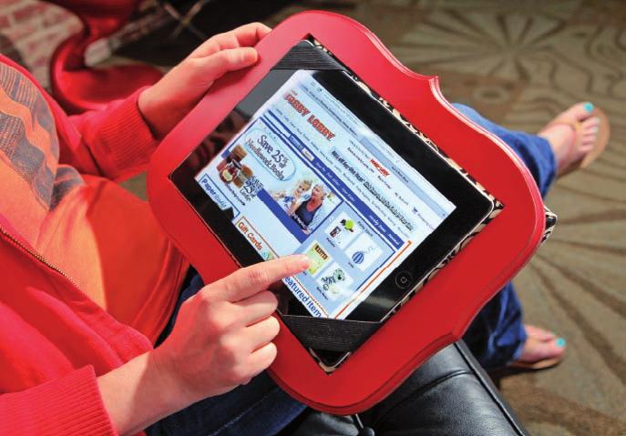 screen time Getting cozy with your tablet will be easier