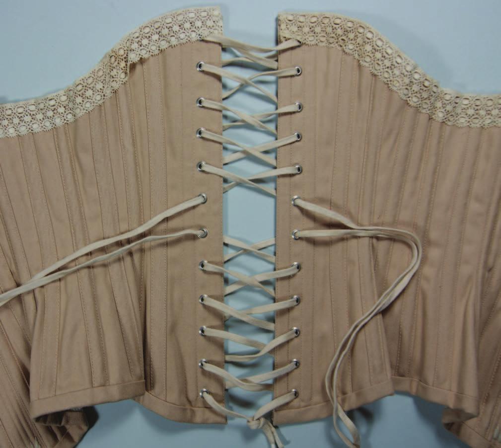 How-To Guide: 1890 s Symington Corset 28 Step 16: Lacing your corset Lace your corset using double cord lacing.