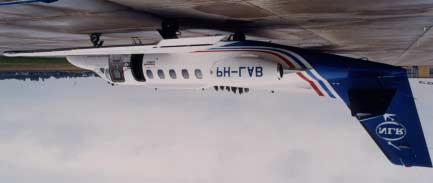 Cessna 550 Citation II, provided by NLR, see Figure 2 Ilyushin 18D, provided