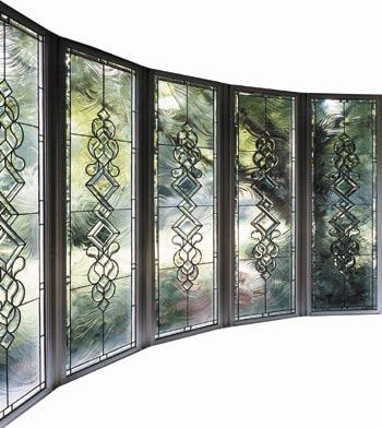 These are the products of Spectrum Glass Company, Inc., manufacturers of specialty sheet glass for lighting, architecture and the stained glass arts.