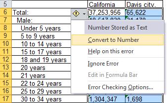 While you can see the data on the census website, to work with and manipulate the data you will want to download the data onto a spreadsheet.