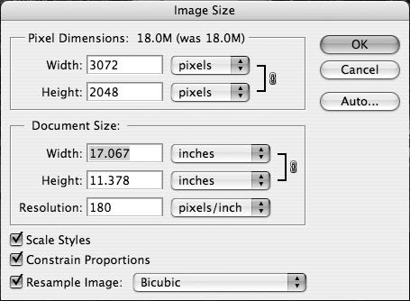 PHOTOSHOP IMAGE SIZE In Photoshop, the best tool to view all information about image size (wouldn t you know it) is the Image Size menu.