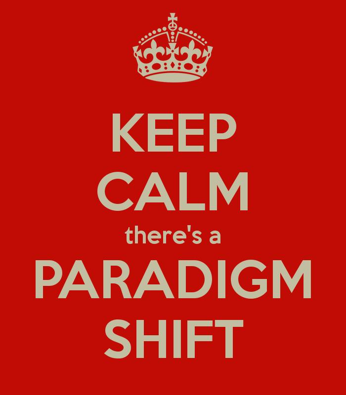 Paradigm Shifts 5 But existing paradigms face major disruptions --paradigm shifts-- when the set of problems changes too rapidly, and existing methods