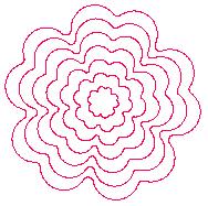 proceed to use the same Transform>Fit Object to Path to place the circles along the lines of the pattern.