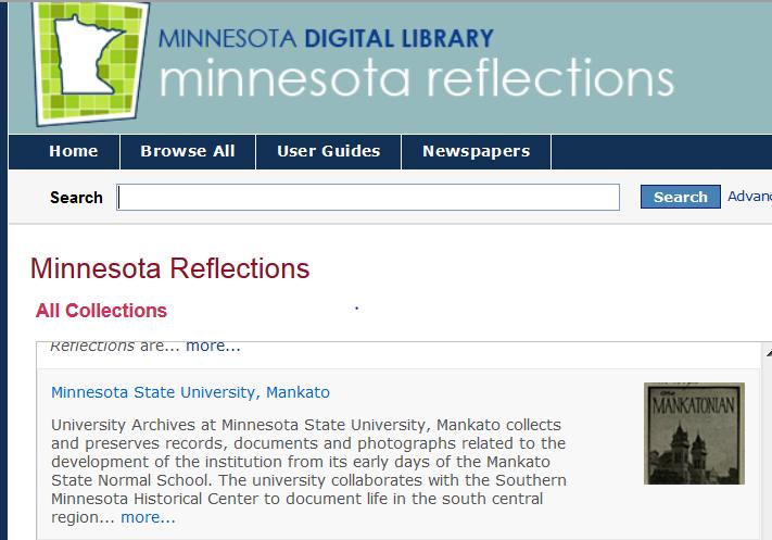 Getting Started Minnesota Digital Library, 2000 1 st Digitized