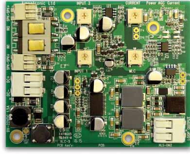Draft Datasheet HLS-DM2 Compact Class D Hearing Loop Driver The Hearing Loop System Driver Module is an advanced Induction Loop driver for use in smaller area local applications.