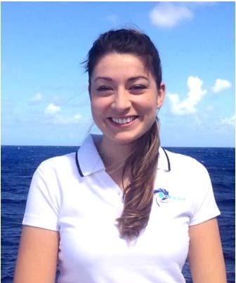 She has also completed her PADI Open Water and will take up any opportunity to scuba dive in new locations. MINNA PEAKE Second Stewardess places.