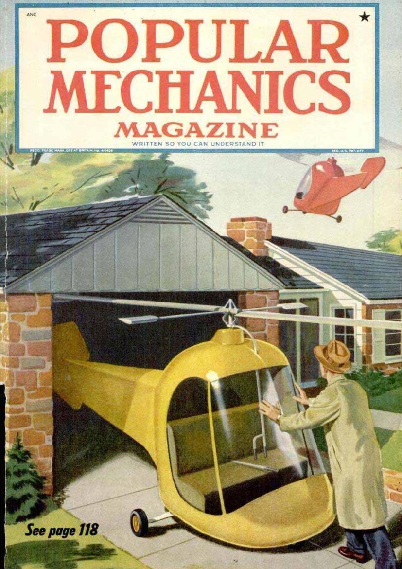 In February 1951 the Popular Mechanics Magazine presents