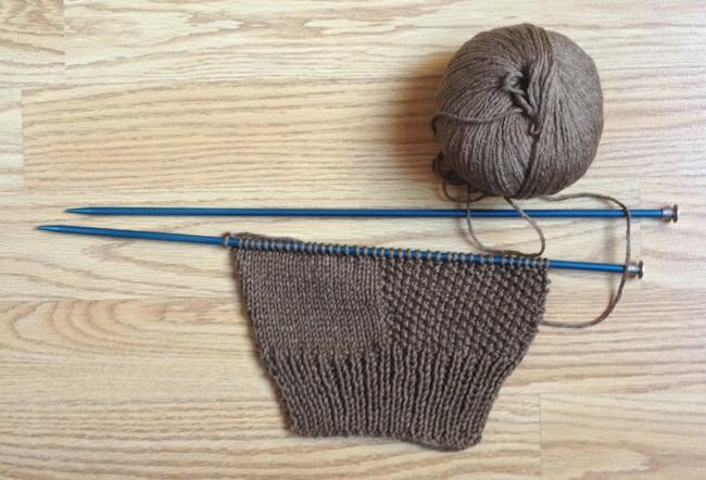 Abbreviations: k = knit p = purl M = make 1 new stitch by picking up a loop from the row below and knitting into it (See here for illustrations if you haven't done this before.