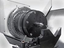 machining. The BK 200/400 H can be flexibly configured for dry or wet hobbing.