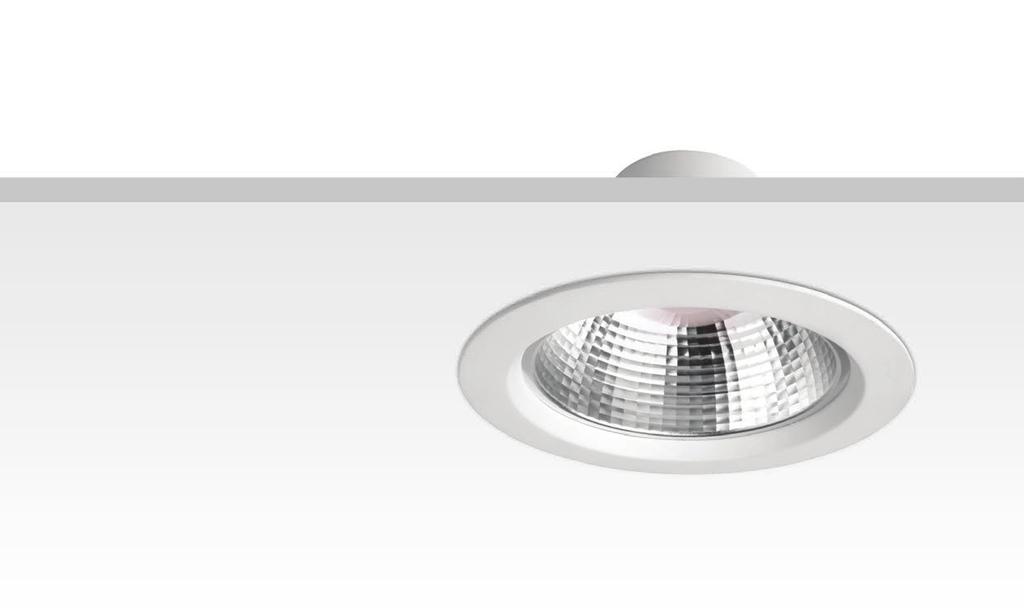 SIENA FR Recessed LED Downlight IP44 Class II 50,000 Compact in size and with an integrated driver, the MEGAMAN SIENA FR is a range of integrated LED recessed downlights that facilitates easy