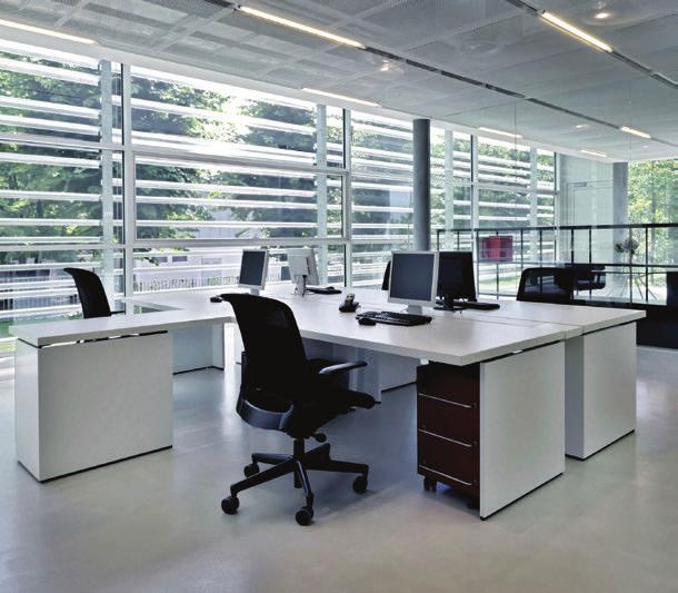 Open Plan Office An adaptable working environment is important for an open plan office.