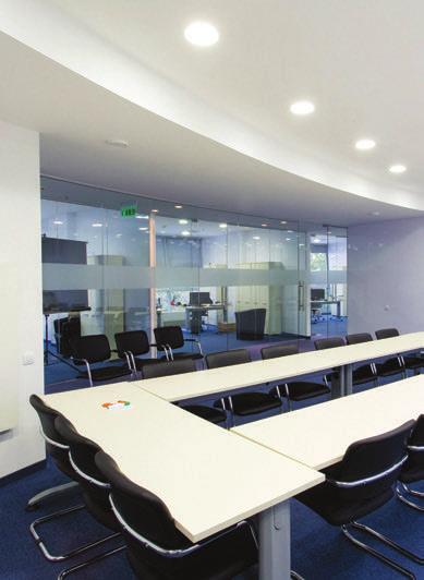 location. It not only improves productivity, but enhances employee morale and reduces energy consumption by equipping them with a flexible lighting control.