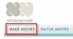 1. On the top menu, click Make Movies 2. You will now see your showpaks your choice of characters and scenes.