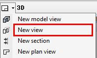 In the Views Manager tool bar, click on NEW VIEW.