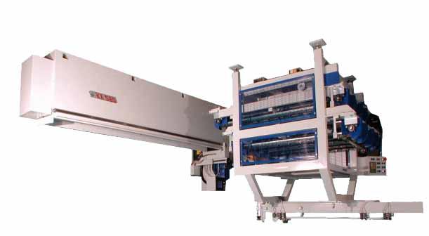 KX250 with automatic knife loader Main technical features of the KX 250 automatic motorised rotation of the magnetic chuck +/-90 automatic