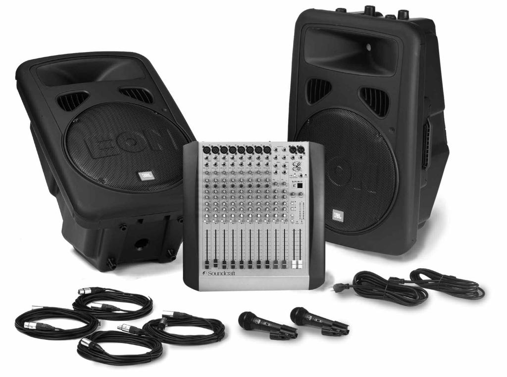 PORTABLE PRODUCT S E-Systems f COMPLETE, TURN-KEY SYSTEMS WITH COMPLEMENTARY COMPONENTS f WIDE RANGE OF APPLICATIONS E-SYSTEM 15 E-SYSTEM 10 f VERSATILE ENCLOSURE ANGLES f FEATURE-PACKED SOUNDCRAFT