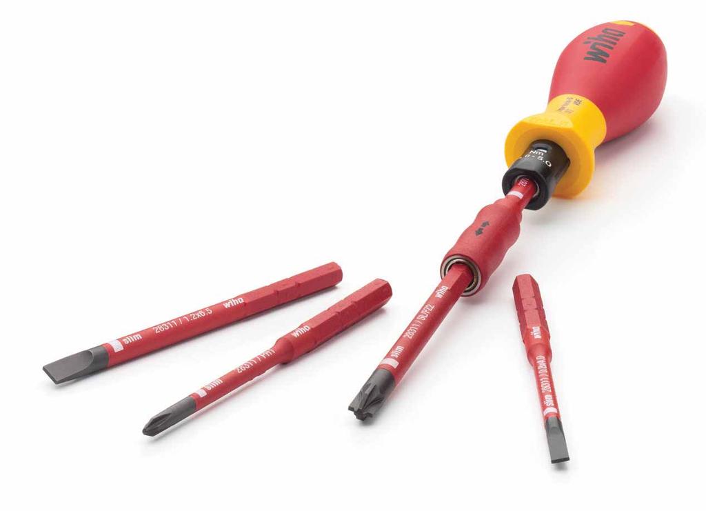 Wiha Torque VDE screwdrivers. Precise and high repeat accuracy.