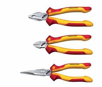 26847 160 6 ½ 155 5 22,90 Z 99 0 001 06 Pliers set Professional electric, 3 pcs. Design: All pliers made of high quality tool steel, hardened, polished and chrome-plated.