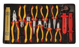 Tool Box - 1000Volt Rated # 32800 Set Includes: lbs. 33.9 6.3 Long Nose Pliers 6.3 Diagonal Cutters 8.