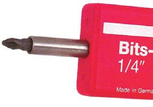32 Square: #1, 2, 3 $28.78 $13. 03 71090 Bit-Selector With Slotted, Phillips & Hex 1/4 Bits, Includes Magnetic 1/4 Bit Holder & The Following 9 Bits: $43.82 Slotted: 4.5, 5.