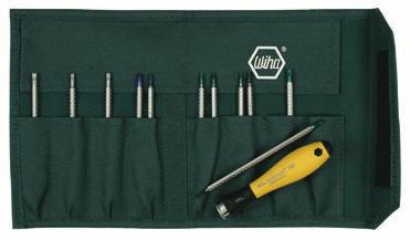 08 Surface resistance of handles is 10 6-10 9 Ohms Wiha ESD Safe SYSTEM 4 Interchangeable Blade Sets ESD Technicians Kit Precision Screwdrivers & Tweezers! D 44590 12 Pc.