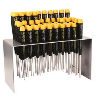Screwdriver Sets Rotating cap For precise turning & control with fingertip Molded Precision handle Impact resistant