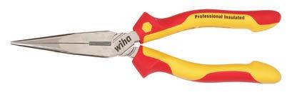 33 1000volt 32870 Round Nose Pliers. Insulation According to VDE 0682/ part 01, EN/IEC 60900, ASTM F-1505, NFPA70E & CSA, up to 1000 volt. Individually Tested.