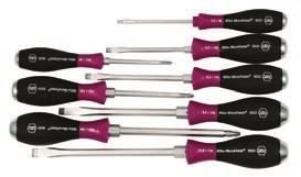 25 52099 12 Piece MicroFinish Slotted & Phillips Screwdriver