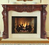 With over 25 mantel and mantel shelf designs, Pearl continues to innovate and